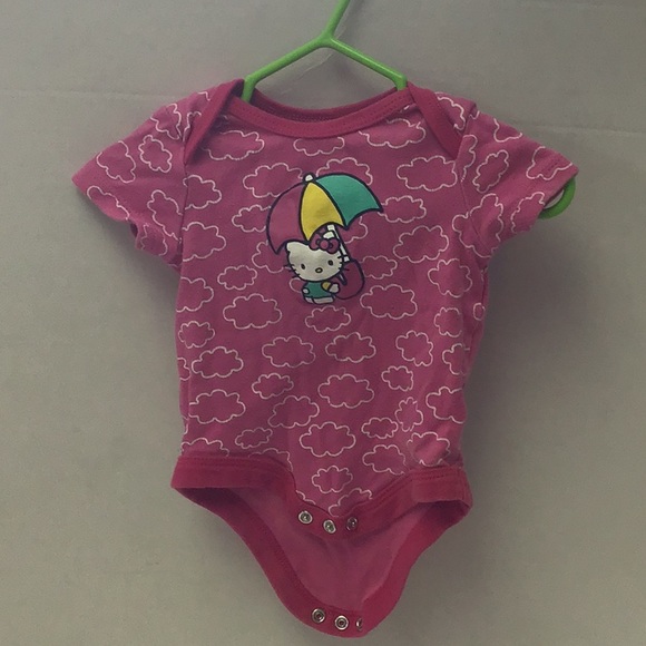 hello kitty onesie baby